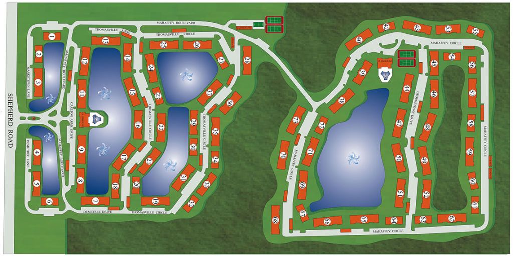 Site Plan of Carlton Arms of South Lakeland